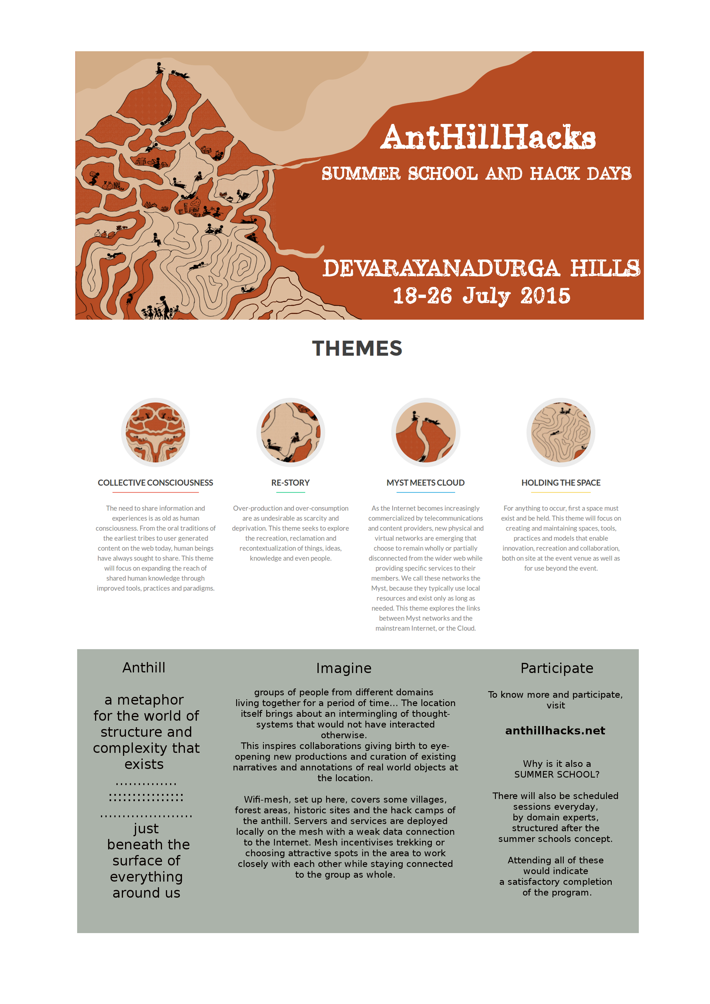 Anthillhacks Poster
